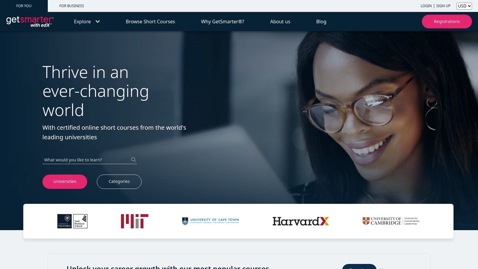 GetSmarter (2U/edX brand)