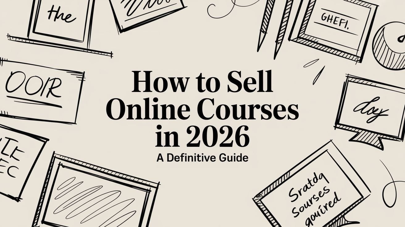 How to Sell Online Courses in 2026: A Definitive Guide — Mentor LMS